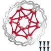 MEXITAL Rotore del Freno a Disco flottante, 160mm /180mm, 6 bulloni, MTB Road Bicycle Rotori Posteriori Bulloni Brake Pad Accessori per Biciclette
