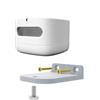 3D Cabin Smart Air Quality Monitor Staffa di Montaggio a Parete Mensola Supporto per Amazon (Bianco)