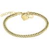 LIEBESKIND Bracciale LJ-0855-B-21 IP Gold, 21 cm, Acciaio inossidabile, nessuna.
