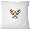 Bona Basics Federa Decorativa, Poliestere, Bianco, 45 x 45 cm