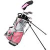 Aspire Golf Aspire, Set Junior Club Unisex-Adolescente, Rosa