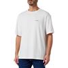 Calvin Klein T-shirt Maniche Corte Uomo Crew Neck Scollo Rotondo, Bianco (White), XXL