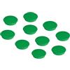 Franken HM20 02 - Magnete, 24 mm, 300 g, colore verde, 10 Pezzi