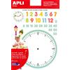 APLI Kids Apli 12789 Gomet Adesivo a 3 Fogli Rimovibile