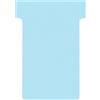 Franken TK101 schede a T dimensioni 1, per schedario, 27 mm, scatola con 100 pz, rosso 17 mm blu chiaro
