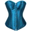 WEITING Corsetto overbust gotico Top Corsetti da donna Bustini sexy Intimo modellante per il corpo Corsetto dimagrante Corsetto taglie forti-NewBlue-M