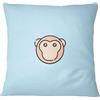 Bona Basics, Fodera per cuscino decorativa, decorazione per la casa, per divano, caffetteria, dimensioni: 60 x 60 cm, colore: azzurro