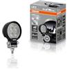 OSRAM LEDriving® Round WL VX80-WD, LEDWL104-WD, Fari da lavoro a LED OFF ROAD, 1350 lumen, fascio luminoso fino a 43 m di lunghezza, 12V/24V, Scatola pieghevole (1 lampada)