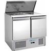 FORCOLD Saladette refrigerata - N.2 porte - cm 104.5 x 70 x 85 h