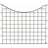 Alberts 646905 Pannello di recinzione per laghetti, arco centrale inferiore, plastificato verde, larghezza 777 mm