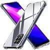 iVoler Cover per Xiaomi Mi 10 Lite 5G, Custodia Trasparente per Assorbimento degli Urti con Paraurti in TPU Morbido, Sottile Morbida in Silicone TPU Protettiva Case