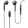 Cellularline Auricolari Cellularline filo Usb-C Nero AUORBITTYPECK