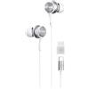 Maxell Auricolari Maxell XC1 USB-C con adattatore USB-A Bianco [MAXELL XC1 WHITE]
