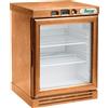 FORCAR Vetrina vino - Temperatura +2+8°C - cm 64 x 61 x 87 h Bianco, Noce scuro
