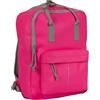 New Rebels® Mart Waterproof Backpack - Borsa per laptop da 18 litri con cerniera robusta e scomparto per laptop da 13, schienale imbottito, maniglie aggiuntive per un facile trasporto - Verde neon,