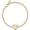 Morellato PASSIONI Bracciale Donna in Acciaio, PVD Oro, Cristalli - SAUN13