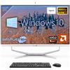 Simpletek PC ALL IN ONE 24" TOUCHSCREEN WIN10 4GB 120GB AMD RX Series FISSO WEBCAM 2K