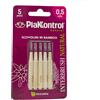 IDECO Srl Interbrush Natural 0.5mm Plakkontrol 5 Pezzi