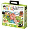 HEADU IT57175 LA MUCCA COME FA MONTESSORI