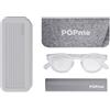 L10 Srl Glasses Ice White +1 Popme