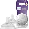 PHILIPS SpA Tettarelle Flusso 3 Natural Response 0M+ Philips Avent 2 Pezzi