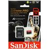 GielleService Scheda Memoria Sandisk Extreme Pro Scheda SDXC 128 GB U3 V30 A2 Classe 10 170 MB/s + Adattatore SD SDSQXCY-128G-GN6MA