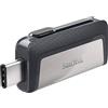 GielleService Pendrive Sandisk Sandisk Ultra Dual USB-C e USB-A da 256 GB SDDDC2-256G-G46