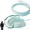 Doctorpoint Maschera Ossigenoterapia Senza Reservoire - Senza Lattice - Adulti