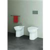CERAMICA AZZURRA Azzurra - Clik filomuro 53 cm Wc Easy Clean + bidet + coprivaso soft