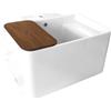 Ceramica Azzurra - Lavabo sospeso Anfibio 60 cm con foro
