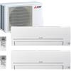 Mitsubishi Electric Climatizzatore Mitsubishi Electric Smart Dual Split 12+12 btu R32 | MXZ-2HA50VF