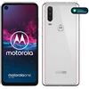 Motorola One Action, Display CinemaVision 6.3 FHD+, 128 GB Espandibili, Tripla fotocamera con Action Cam dedicata (12MP+16MP+5MP), Dual Sim, Android 9 Pie - Bianco