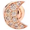 DoDo Mono Orecchino Dodo Luna DHB9006_MOONS_DBR9R Oro Rosa Diamanti Brown 0,15 CT