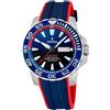 Festina Diver Da Uomo (45Mm) Quadrante Blu / Cinturino Caucciù Blu E F20662/1