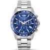 Philippe Watch Philip Watch Caribe Orologio Uomo Cronografo Blu 42 mm Acciaio New