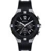 Breil Orologio Breil B Rise TW1984 Cronografo Watch Silicone Nero Uomo 44 mm NUovo