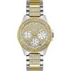 Guess Orologio Guess Lady Frontier W1156L5 Watch Bicolore Oro Multifunzione zirconi