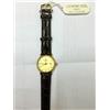 Movado Orologio donna Raimond Weil Geneve oro 18 kt SWISS pelle WATCH LEATHER gold new