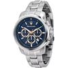 Maserati Orologio Maserati Successo Cronografo uomo r8873621037 Acciaio Blu Rosè 44 mm