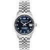 Philip Watch Orologio Philip Watch Caribe r8253597604 Blu Donna 35 mm Diamanti maglia Jubilee