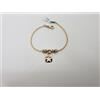 BRACCIALE DA DONNA A MAGLIA CON STELLA IN ORO MULTITONALE 18KT 3,3 GR.(3129)