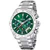 Festina Cronografo Da Uomo (44,5 Mm) Quadrante Verde/Bracciale In F20668/3