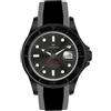 LORENZ Orologio LORENZ uomo Submarine automatico gomma nero / grigio 030197HH