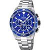 Festina Orologio Uomo Cronografo Festina Prestige F20361/2 Acciaio Quadrante Blu Datario