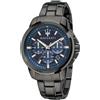 Maserati Orologio Maserati Successo Cronografo uomo R8873621005 Acciaio Brunito Blu 45 mm