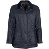 Barbour Giacca Donna in Cera Classic Beadnell Wax Jacket LWX0667NY91 Colore Navy