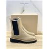 Lorena Paggi Chelsea Boot donna 22253 pelle Sabbia luxury boot Fur 38