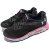 Under Armour HOVR Infinite 3 UA Black Pink White Women Running Shoes 3023556-003