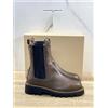 Lorena Paggi Chelsea Boot donna 22253 pelle Military luxury boot Fur 39