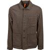 AT.P.CO uomo giacca camicia fantasia marrone A252MAGNO654 L053 270